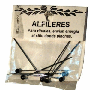 alfiler ritual de colores