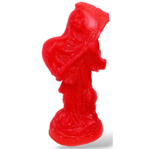 vela san la muerte roja 23 cm