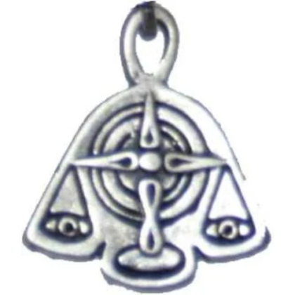 amuleto balanza justicia, juicios