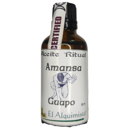 aceite amansa guapo ritualizado