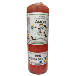 velon con hierbas y aceite por dentro amor