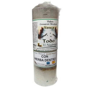 velon con hierbas y aceite por dentro vence con todo de 17 cm