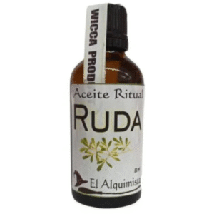 aceite ruda ritualizado, fabricado en españa