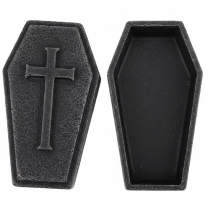 velas cajon ataud grande para enterrar enemigos