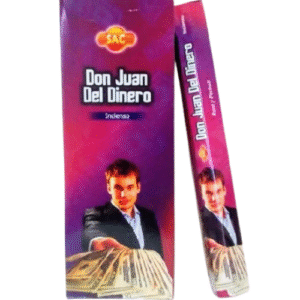 caja incienso en varita dinero
