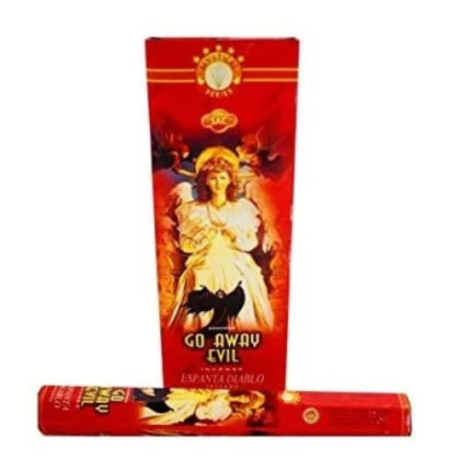 caja incienso en varita espanta diablo x 6 paquetes