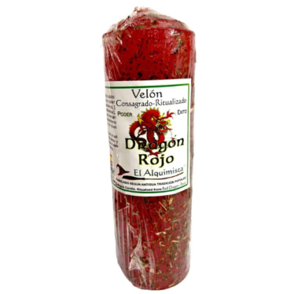 velon de hierbas dragon rojo 17 cm x 6 cm.
