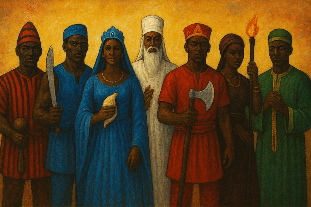 Las 7 potencias africanas poderes africanos en armonía