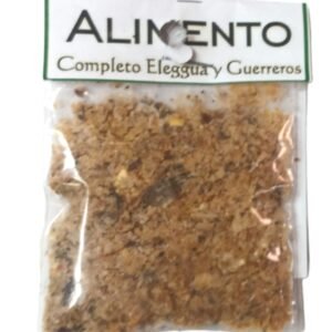 Alimento Orishas, Juti, Pescado Ahumado, Maíz.