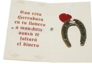 amuleto herradura mediana