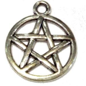 AMULETO  PENTAGRAMA peq. (estrella de 5 puntas circulo)