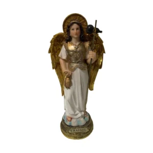 FIGURA DE SAN RAFAEL ARCANGEL 15 CM.
