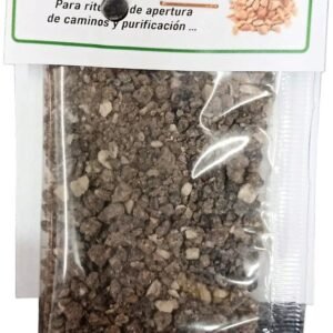 BENJUI resina natural, purifica, limpia el sitio. bolsa de 7 x 5 cm.