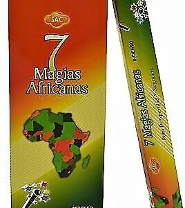 CAJA INCIENSO EN VARITA 7 MAGIAS AFRICANAS x 6 paquetes