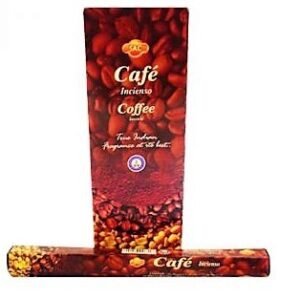 CAJA INCIENSO EN VARITA CAFÉ (6 paquetes)