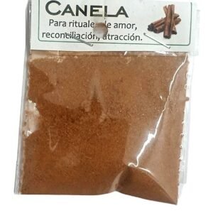 CANELA molida, atrae, excita, domina.