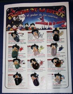 CARTON DE 12 BRUJITAS PARA COLGAR