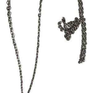 Colgante Nudo de Bruja, Resina y Acero con cadena. Wicca.