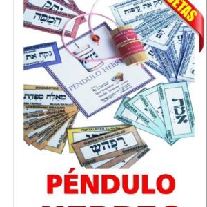CURSO PENDULO HEBREO + VIDEO DE 4 HORAS + TARJETAS + MANUAL