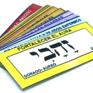 Etiquetas de PENDULO HEBREO (camisas) Paquete Básico