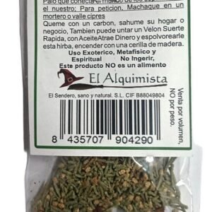 HIERBA CIPRES, atrae a espiritus.