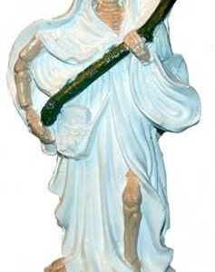 IMAGEN SAN LA MUERTE BLANCA 24 cm