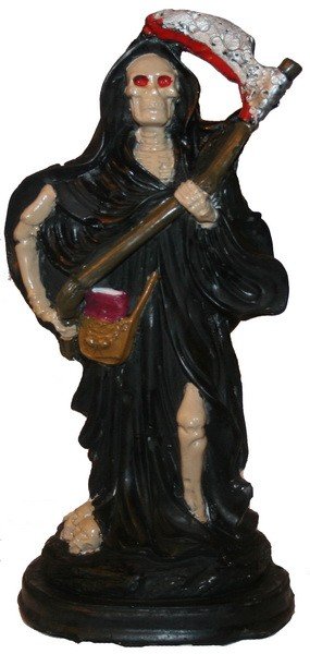 imagen-san-la-muerte-negra-24-cm.jpg IMAGEN SAN LA MUERTE NEGRA 24 cm