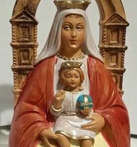 IMAGEN VIRGEN DEL COROMOTO 15 cm IRROMPIBLE