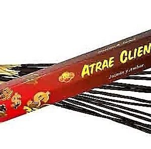 INCIENSO EN VARITA ATRAE CLIENTES x 20 varillas por paquete.