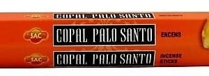 INCIENSO EN VARITA COPAL con  PALO SANTO x 20 varillas de India.