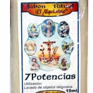 JABON 7 PODERES o 7 Potencias, hecho a mano , 100g.