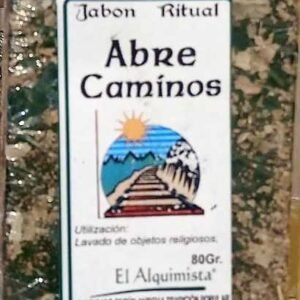 JABON ABRE CAMINOS con hierbas. hecho a mano