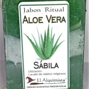 JABON Aloe Vera (Sábila), hecho a mano 100g.