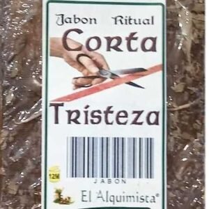JABON CORTA TRISTEZA con hierbas y aceites hecho a mano