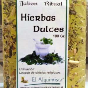 Jabon de HIERBA DULCES (hecho a mano) 100 grm.