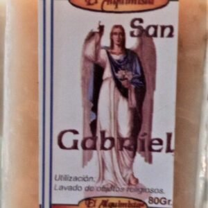 JABON GABRIEL con hierbas y aceites hecho a mano 100g.
