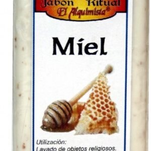 JABON MIEL hecho a mano, 100g.