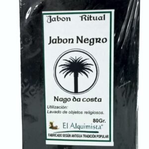 JABON NAGO DA COSTA (NEGRO) 100g. fabricado a mano.