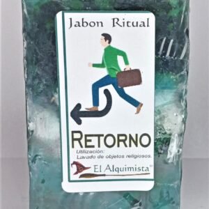 JABON RETORNO con hierbas y aceites hecho a mano 100g.