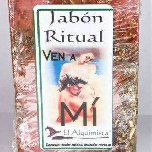 JABON VEN A MI con hierbas y aceites hecho a mano 100g.