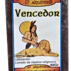 JABON VENCEDOR, hecho a mano con hierbas 100g.