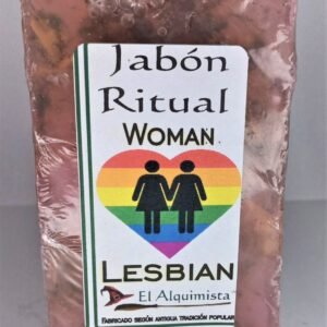 JABON WOMAN LESBIAN 100g. fabricado a mano.