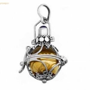 Llamador de Angeles calado con (sonajero dentro) Varios Colores