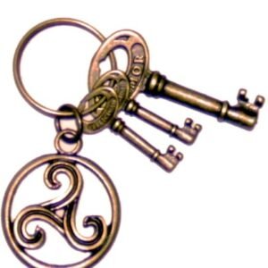 LLAVERO TRISQUEL CELTA CON LLAVES