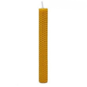 vela bujia miel panal 18 cm.