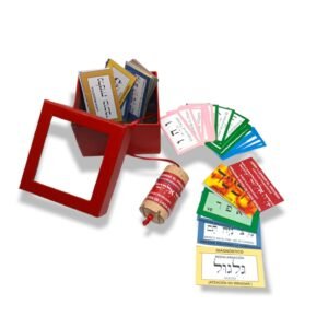 PENDULO HEBREO de Luxe profesional con  tarjetas 1º y 2º nivel