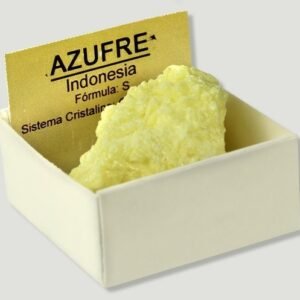 PIEDRA en bruto, natural AZUFRE, aleja malos espiritus