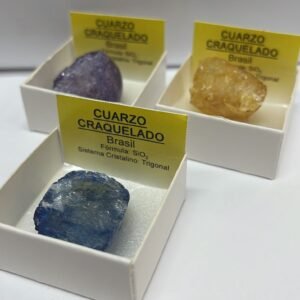 PIEDRA en bruto, natural CUARZO CRAQUELADO