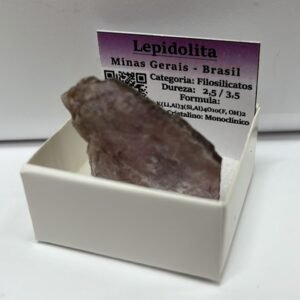 PIEDRA en bruto, natural  LEPIDOLITA