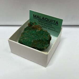 PIEDRA en bruto, natural MALAQUITA